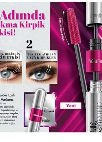 Çift etkili maskara 