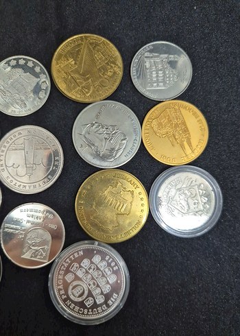 Erkek Vintage Madalyon Seti - Görsel 5