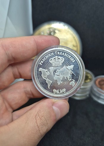 PAPA VE VATİKAN HATIRA PARA MADALYONLAR 3 ADET - Görsel 4