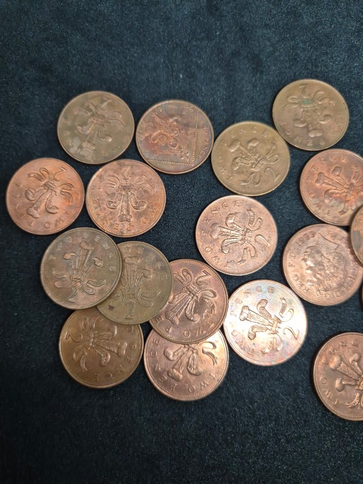 İngiltere 2 Pence Kraliçe Elizabeth - Görsel 3