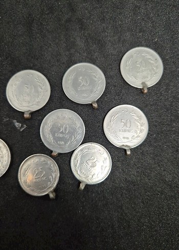 Akmonital Kulplu Madeni Paralar Cumhuriyet Dönemi - Görsel 6