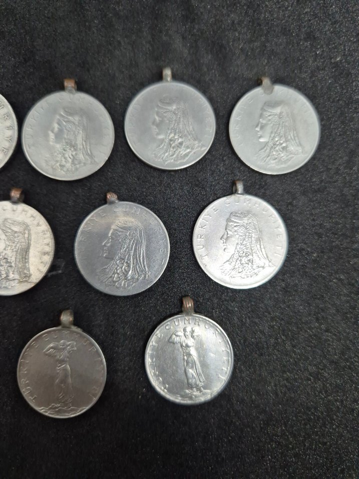 Akmonital Kulplu Madeni Paralar Cumhuriyet Dönemi - Görsel 3