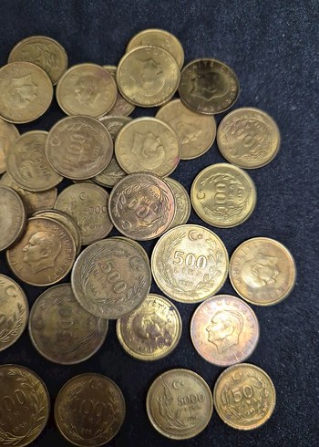 Sarı Pirinç Madeni Paralar Türkiye Cumhuriyeti - Görsel 4