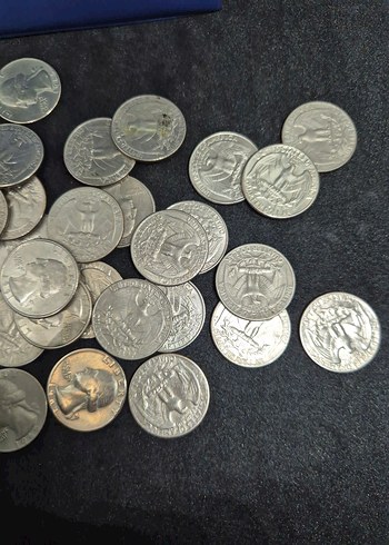 ABD QUARTER DOLAR ÇEYREK DOLAR 29 ADET - Görsel 5