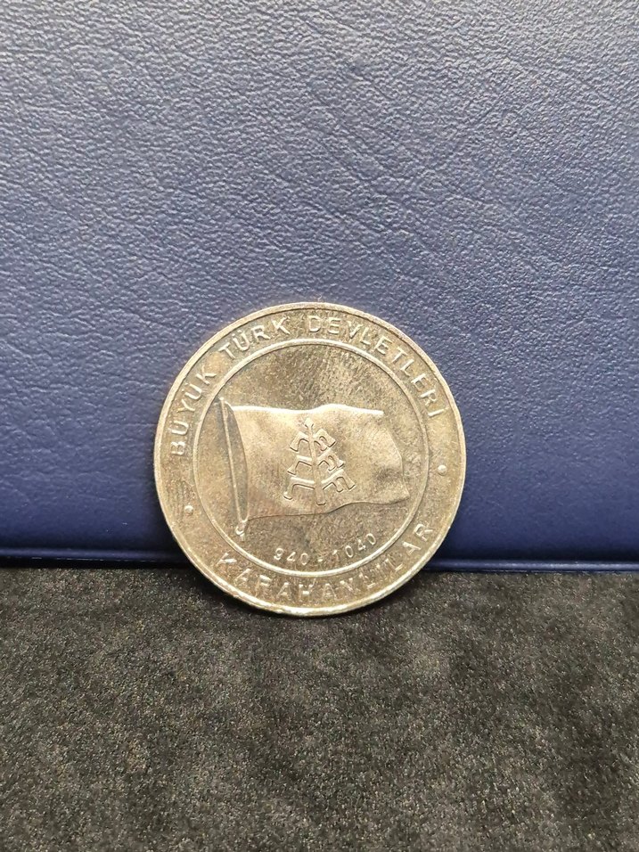 Karahanlılar 1 Kuruş Hatıra Darphane Türk Devletleri Serisi - Görsel 2
