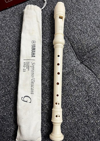 Yamaha YRS-23 Beyaz Soprano Blokflüt