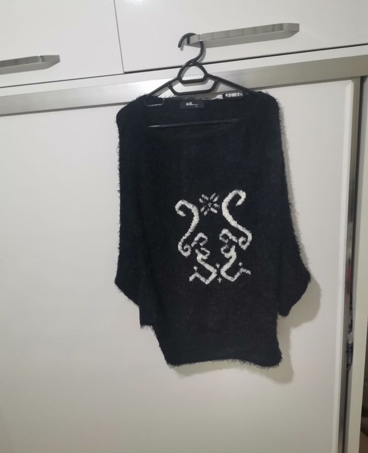 Yumuşak Triko Kadın Kazak adl - Görsel 3