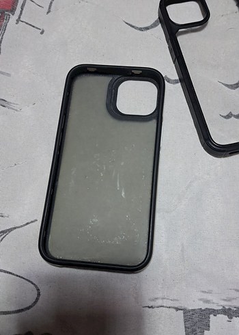 Şeffaf Siyah Gotik Telefon Kılıfı