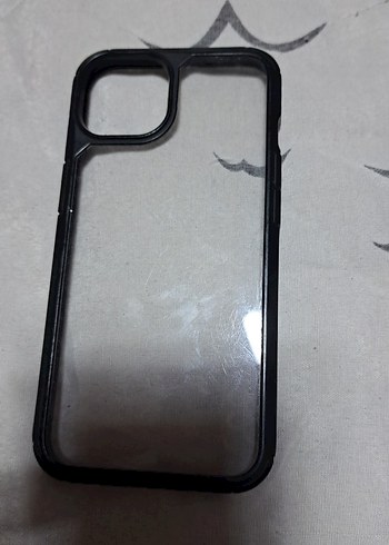 Siyah Şeffaf Gotik Telefon Kılıfı