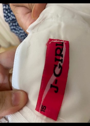 Beyaz Drapeli Uzun Abiye Elbise - Görsel 6