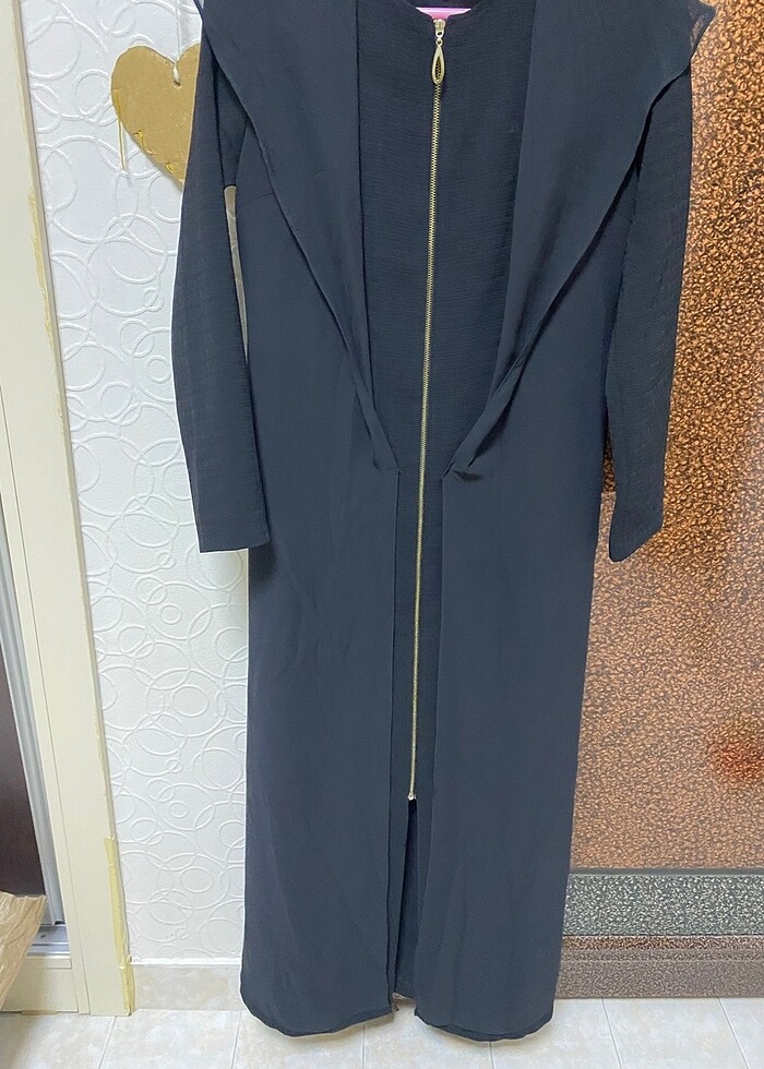 Siyah ferace,abaya - Görsel 3