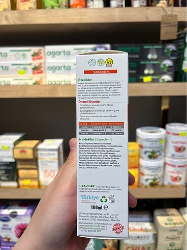 AGARTA marka.50+ güneş kremi - Görsel 2