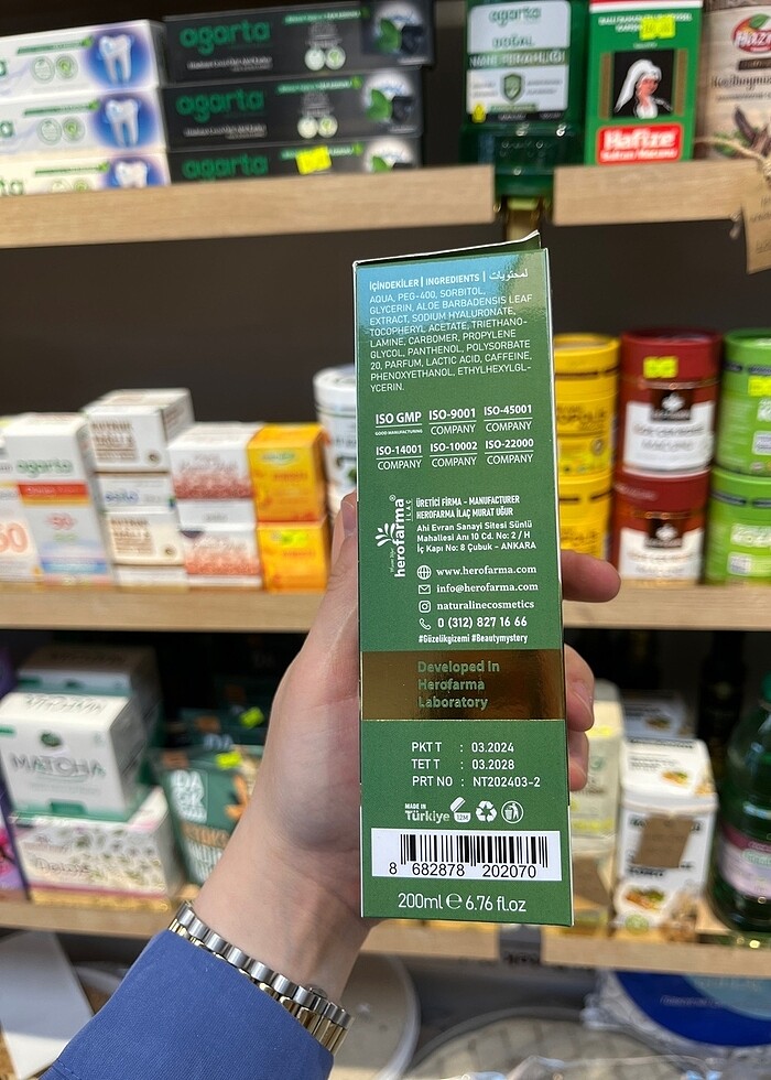 Naturaline Marka Aloe vera içerikli jel - Görsel 3