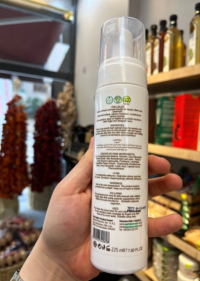 Agarta Marka Cilt temizleme köpüğü - Görsel 2