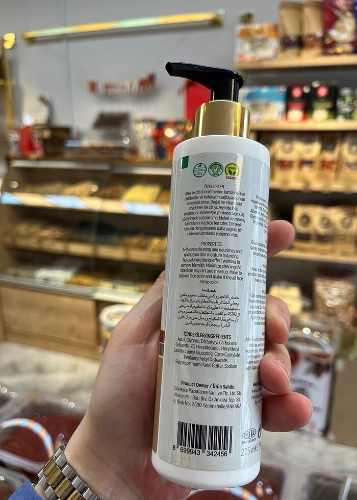 AGARTA MARKA C vitaminli Leke Temizleme Sütü - Görsel 3