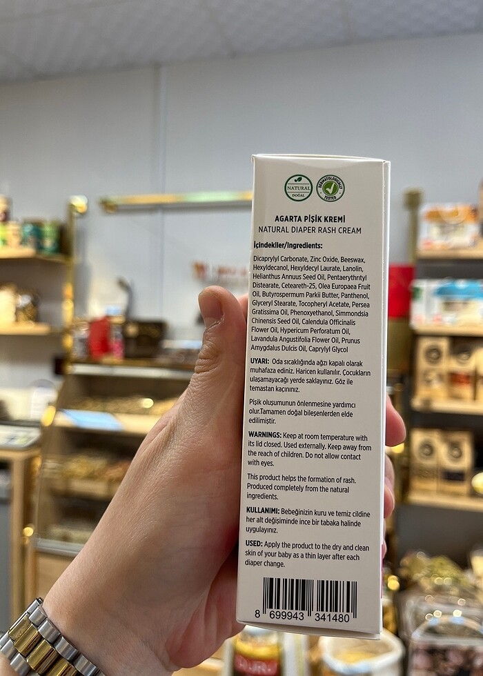 AGARTA Marka Doğal Pişik Kremi - Görsel 3