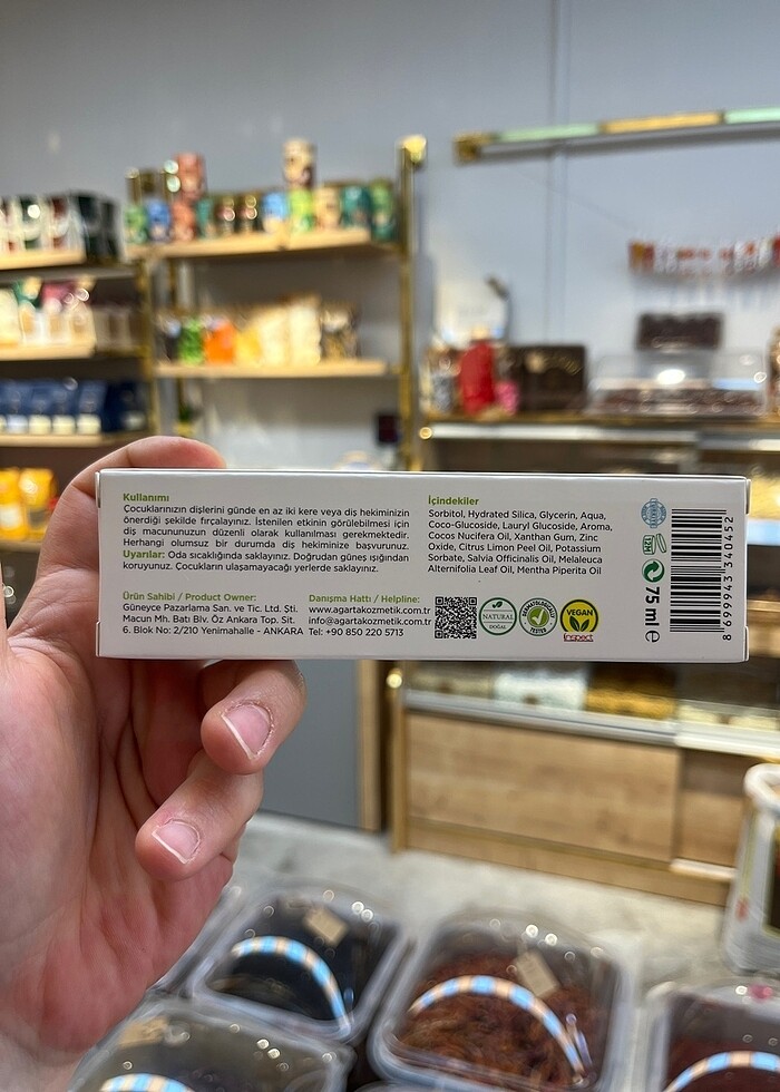 AGARTA Marka Doğal Çocuk Diş Macunu - Görsel 3
