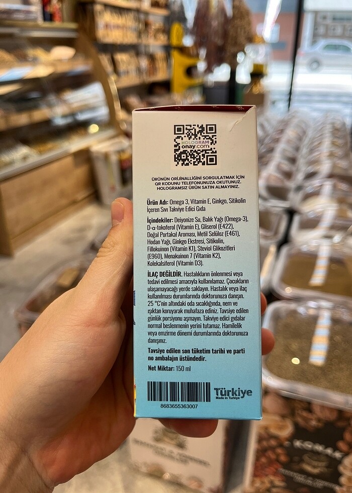 Zühre Ana Bebek Balık Yağı Şurubu - Görsel 2