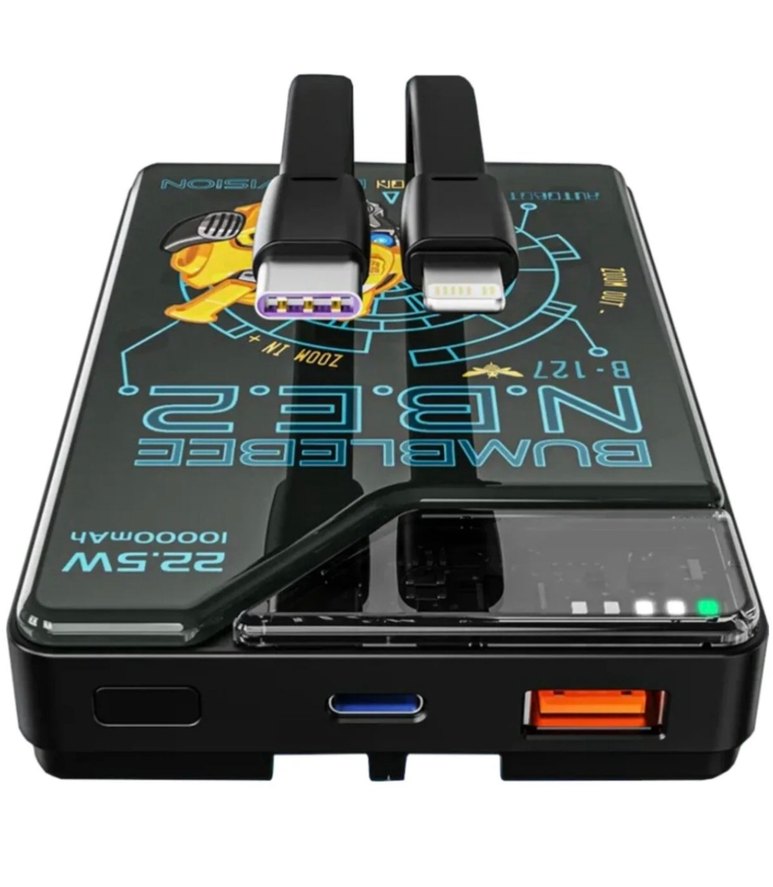 Sarı Bumblebee 10000mAh 22.5W Power Bank - Görsel 2