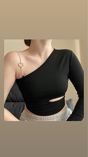 Zara Taşlı crop