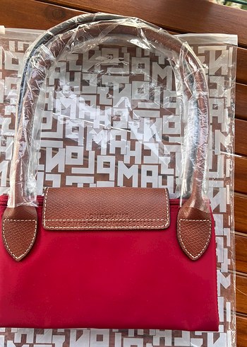  Beden Faturalı M beden kırmızı Longchamp