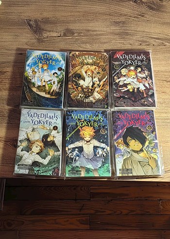 Vadedilmiş Yokyer manga 1-2-3-4-5-6 set