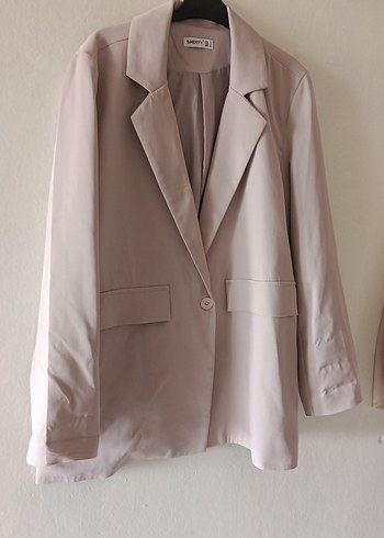 l Beden gri tonlarda blazer ceket