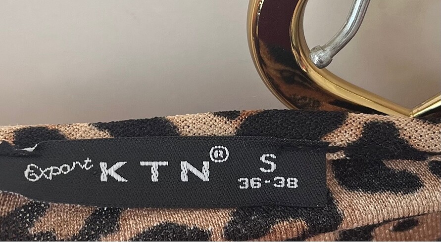 s Beden çeşitli Renk Leopar elbise