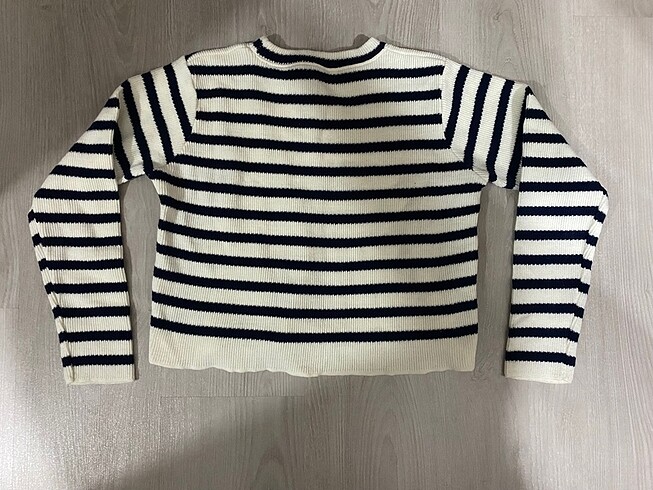 Diğer çizgili crop kazak