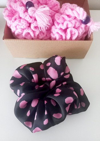 Pembe Hediyelik Top Lif, Saç Tokası - Görsel 3