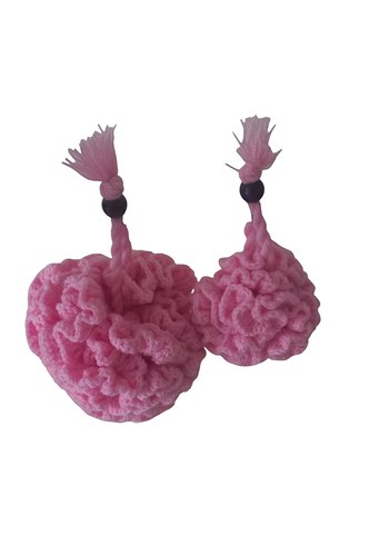 Pembe Hediyelik Top Lif, Saç Tokası - Görsel 4