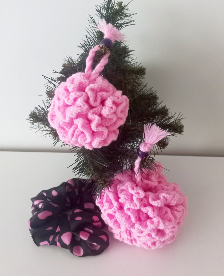 Pembe Hediyelik Top Lif, Saç Tokası - Görsel 2