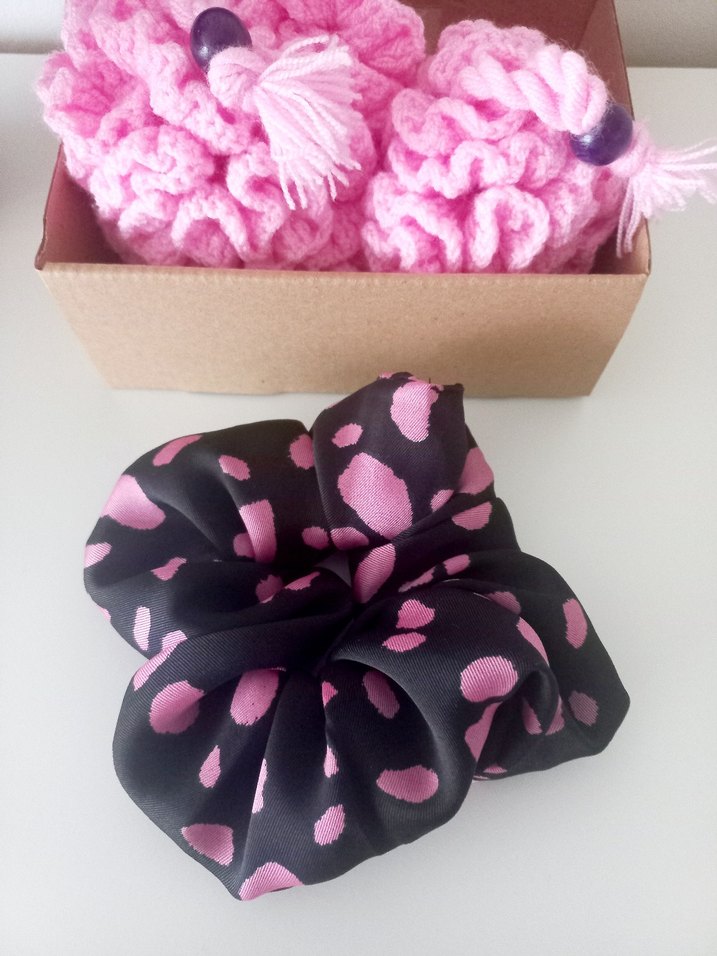 Pembe Hediyelik Top Lif, Saç Tokası - Görsel 3