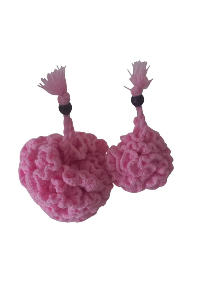 Pembe Hediyelik Top Lif, Saç Tokası - Görsel 4