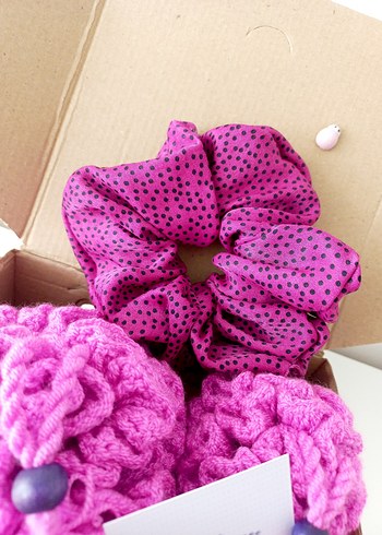 DUŞ SETİ, TOP LİF VE SATEN TOKA - Görsel 4