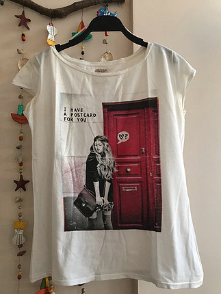 Zara beyaz tshirt