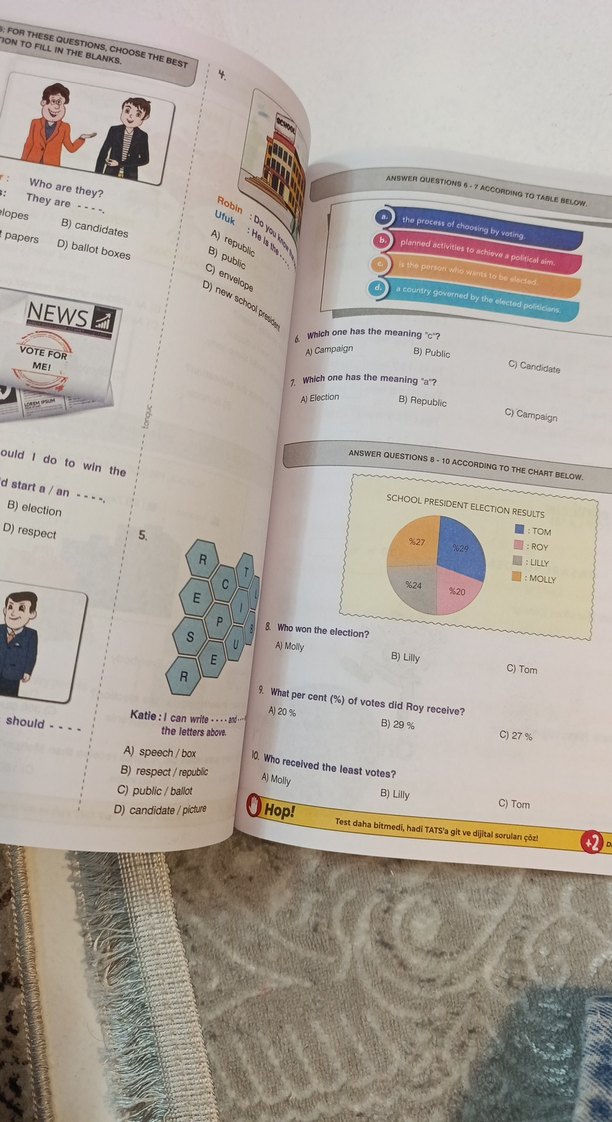 6. Sınıf TAK-TİK'li Soru Bankası - Görsel 3