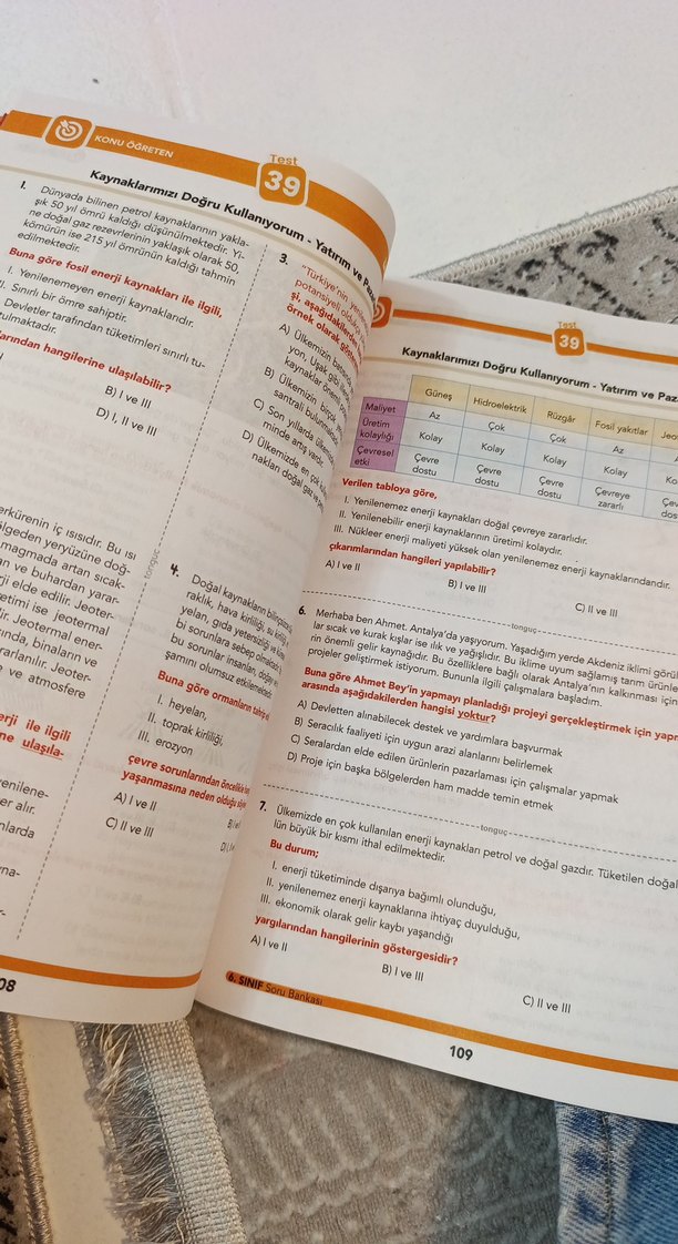 Tonguç 6. Sınıf Dinamo Sosyal Soru Bankası Plus - Görsel 5