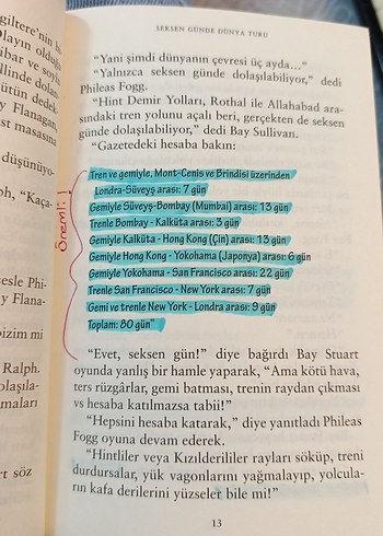 Seksen Günde Dünya Turu - Jules Verne - Görsel 3