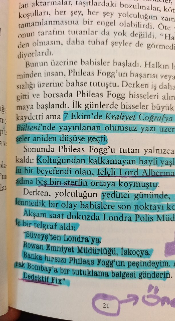 Seksen Günde Dünya Turu - Jules Verne - Görsel 2