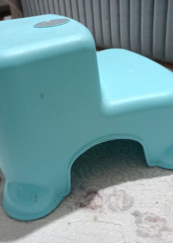 Pastel Turkuaz Çocuk Taburesi Babyjem tabure bebek basamak - Görsel 4