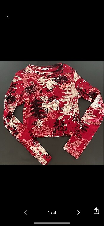 Bershka Uzun kollu tshirt