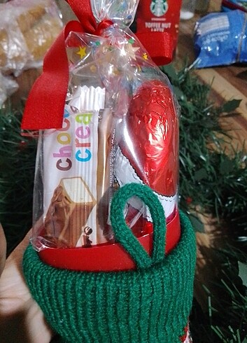 Beden Renk dolgulu çikolatalar hediyelik Noel baba yılbaşı
