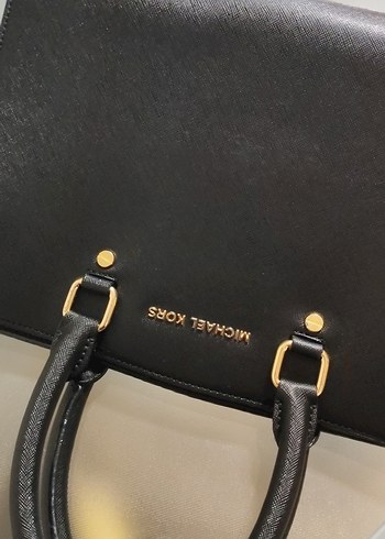 Michael Kors Siyah Deri Kadın Çanta - Görsel 12