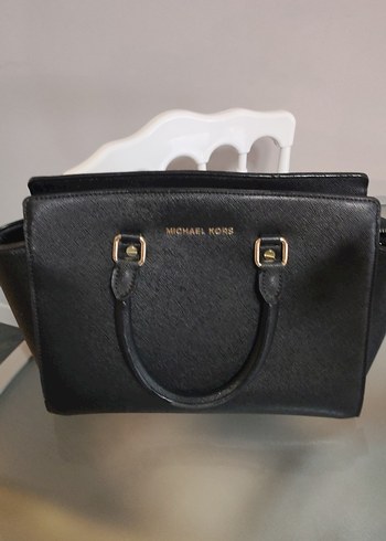 Michael Kors Siyah Deri Kadın Çanta - Görsel 2