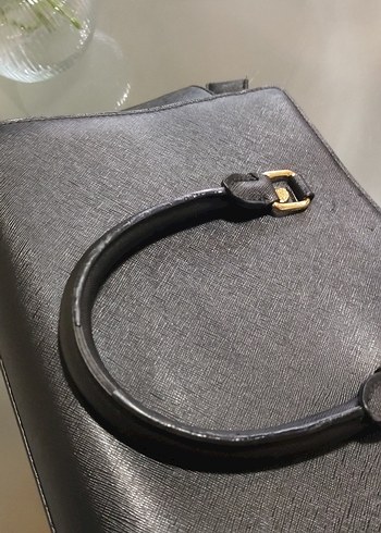 Michael Kors Siyah Deri Kadın Çanta - Görsel 8