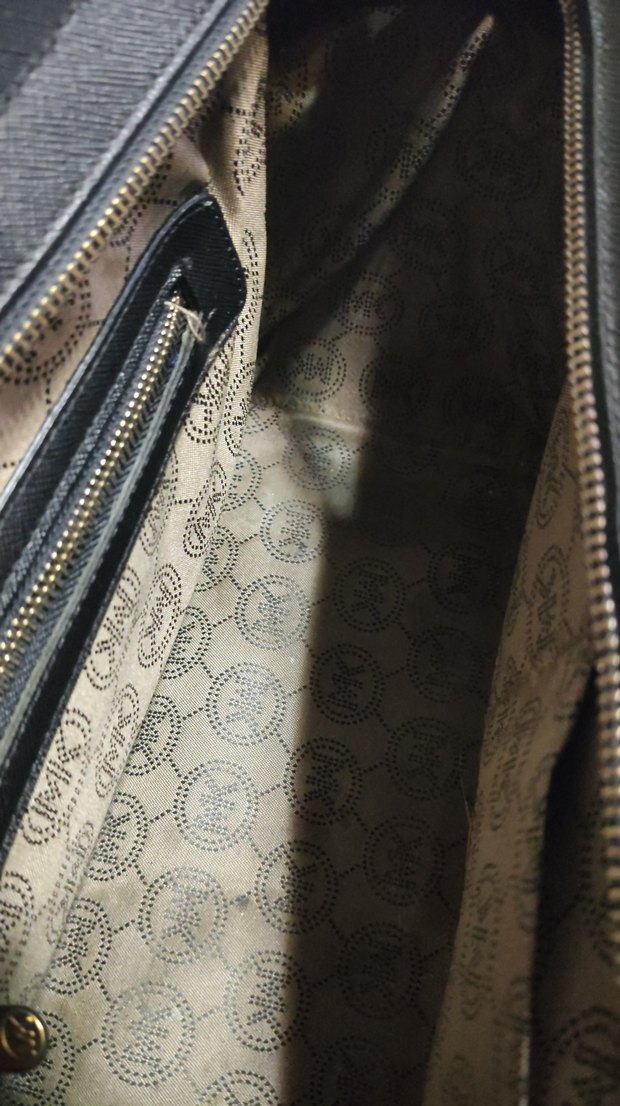 Michael Kors Siyah Deri Kadın Çanta - Görsel 5