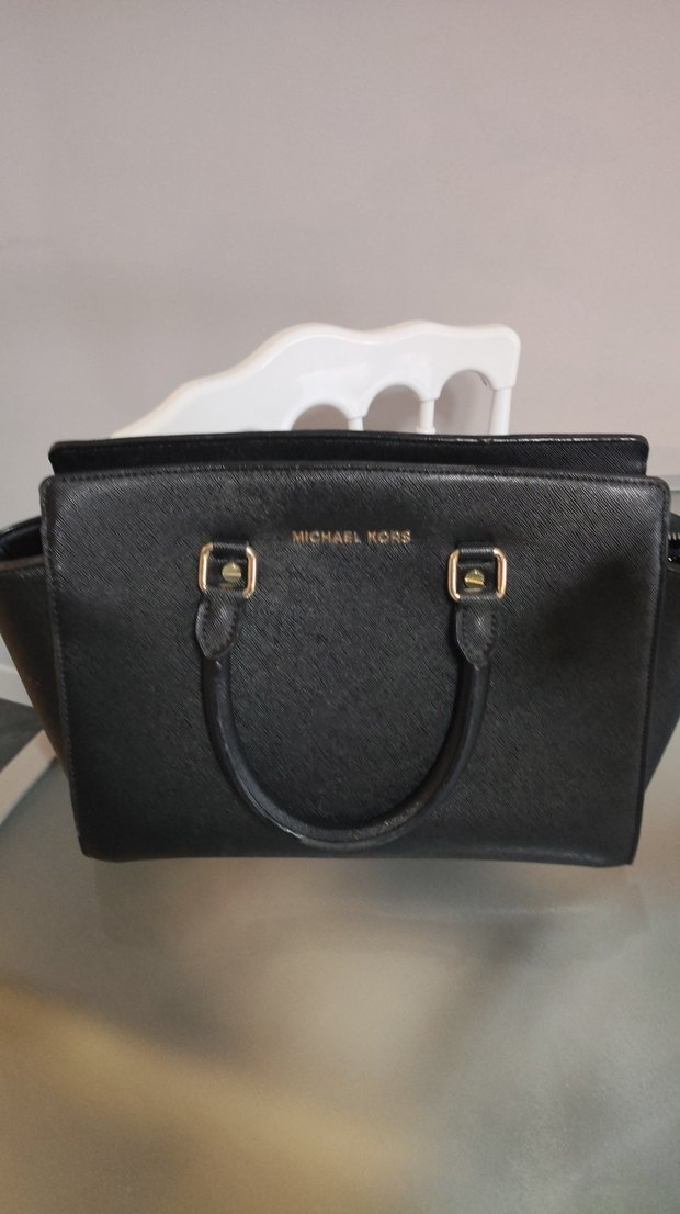 Michael Kors Siyah Deri Kadın Çanta - Görsel 2