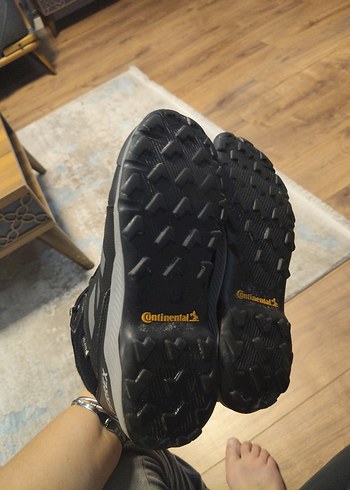 Erkek. çocuk Siyah Gri Kayışlı Outdoor Ayakkabı 37 Numara - Görsel 4