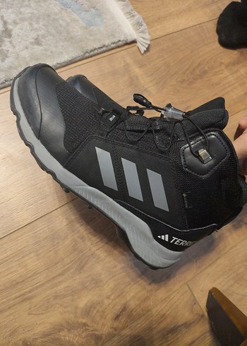 Erkek. çocuk Siyah Gri Kayışlı Outdoor Ayakkabı 37 Numara - Görsel 9